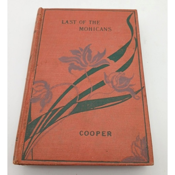 Other - The Last of the Mohicans  book by J.F. Cooper Vintage Federal Book‎ Co N.Y Rare